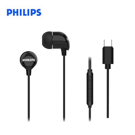 AUDIFONO CON MICROF. PHILIPS IN-EAR TAE2146BK USB-C BLACK AUDIFONO CON MICROF. PHILIPS IN-EAR TAE2146BK USB-C BLACK