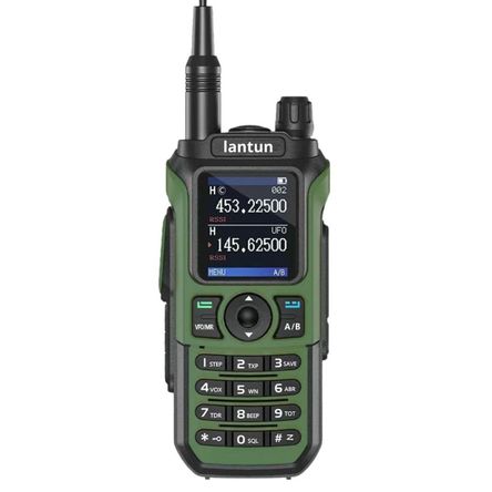 Walkie Talkie Profesional 15Km VHF UHF con 999 Canales y Linterna LED UV-21PRO