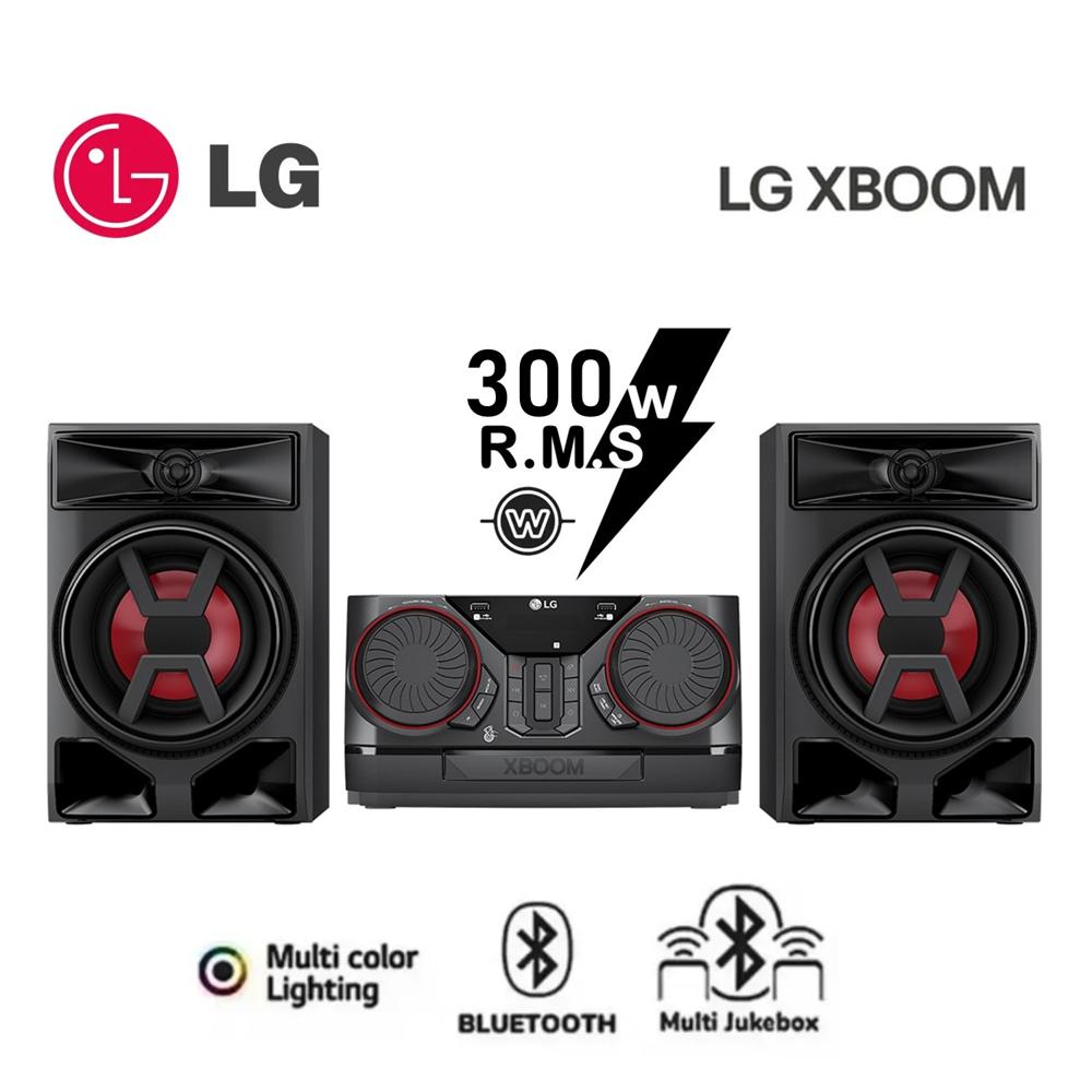 Minicomponente LG XBOOM CK43N Multi Bluetooth 300W