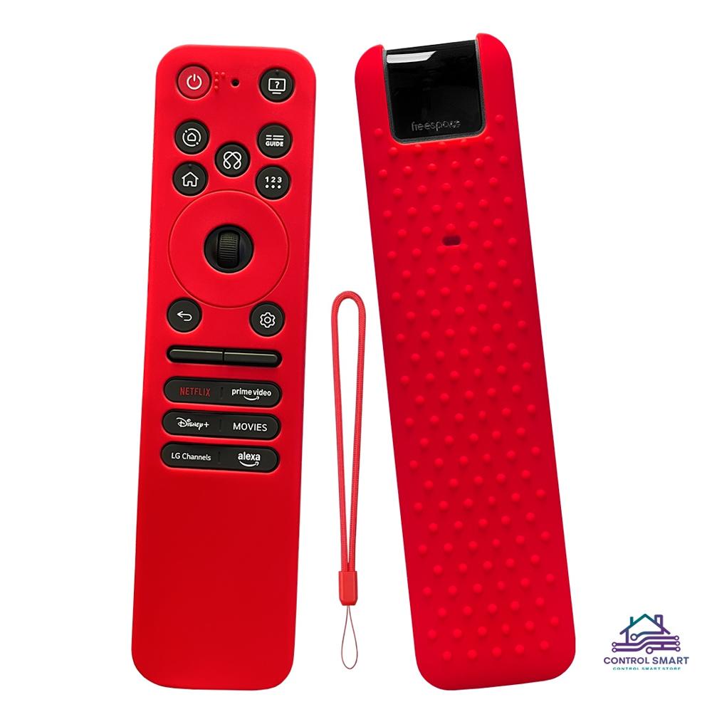 Funda Cerrada para Control LG Magic 2025 -Color Rojo
