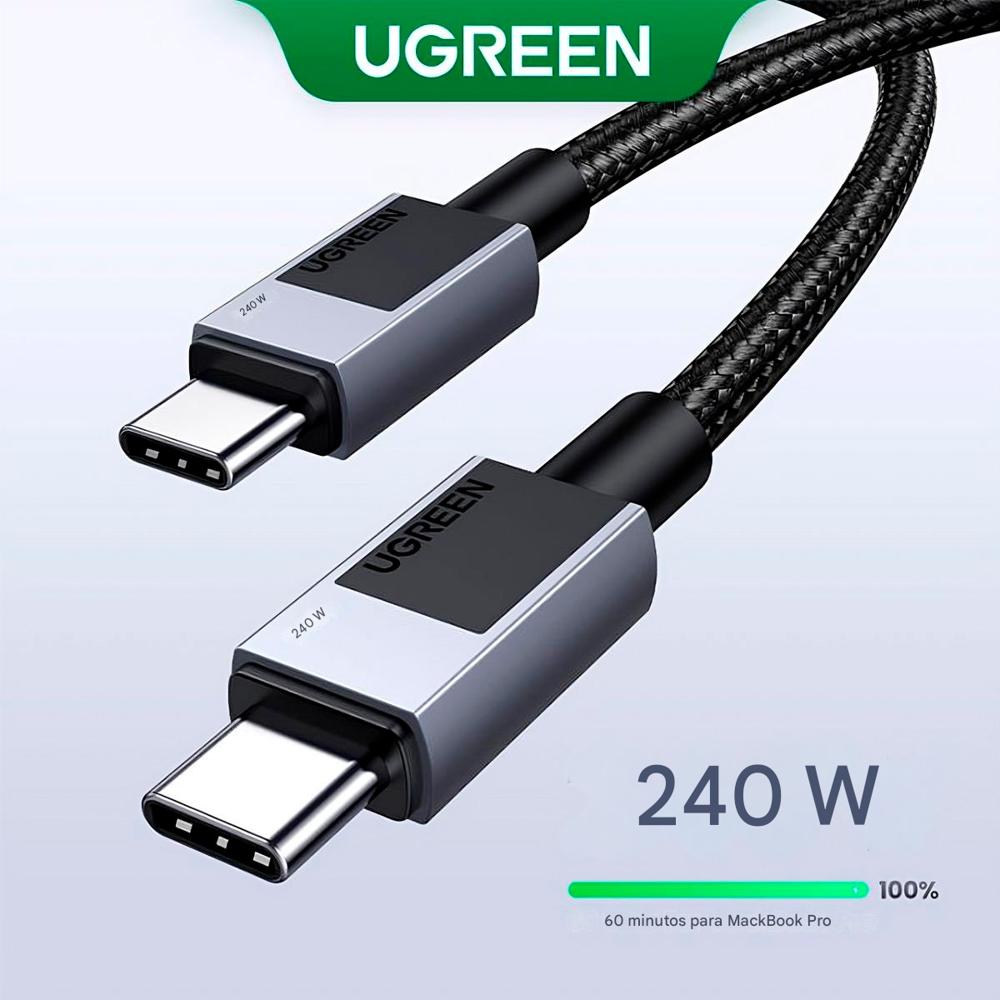 Ugreen L513 Cable Carga Rapida 240w Usb-c A Usb-c De 2 Mts