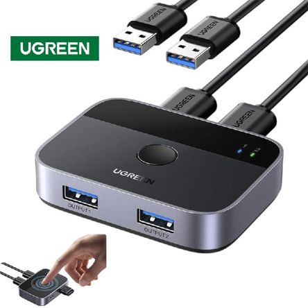 Switch Usb 3.0 Ugreen 2 En 2 Salidas Comparte 2 Pc A 2 Usb Switch Usb 3.0 Ugreen 2 En 2 Salidas Comparte 2 Pc A 2 Usb
