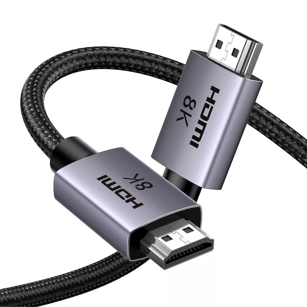 Cable Hdmi 2.1 8k 48gbps 1m UGREEN Nailon 60Hz 4k 120Hz ULTRA HD HDR