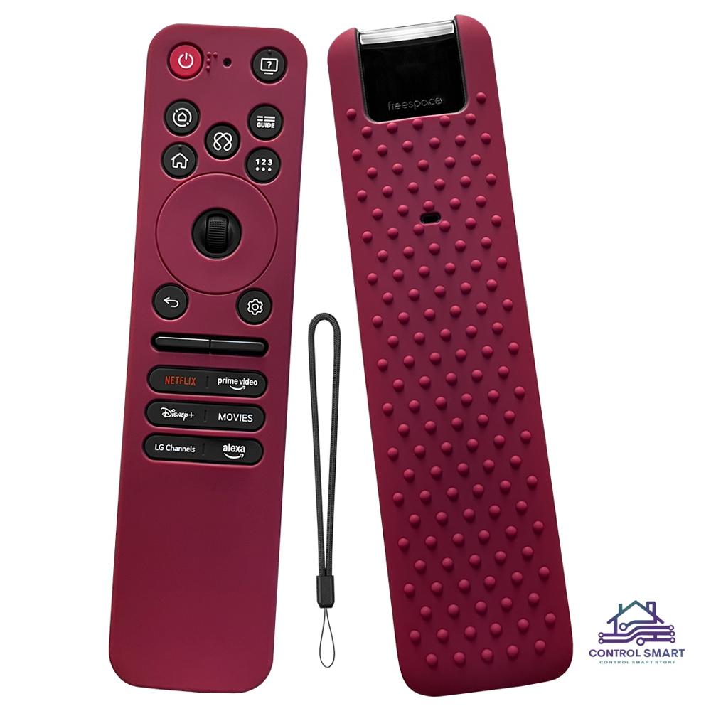 Funda Cerrada para Control LG Magic 2025 - Color Vino Funda Cerrada para Control LG Magic 2025 - Color Vino