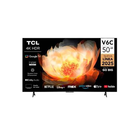 Televisor TCL LED 50 Pulgadas UHD 4K Smart TV 50V6C Televisor TCL LED 50 Pulgadas UHD 4K Smart TV 50V6C