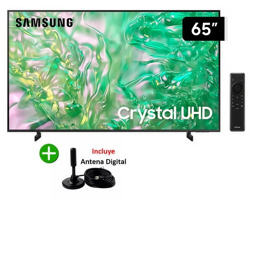 TELEVISOR SMART TV SAMSUNG UHD 65 CRYSTAL 4K UN65DU8000 + ANTENA