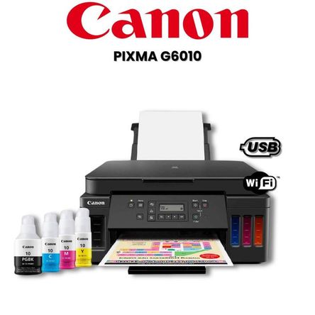 IMPRESORA MULTIFUNCIONAL CANON PIXMA G6010 IMPRESORA MULTIFUNCIONAL CANON PIXMA G6010