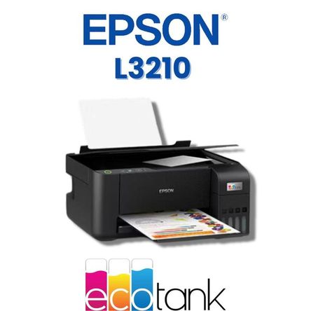 IMPRESORA MULTIFUNCIONAL EPSON ECOTANK L3210 IMPRESORA MULTIFUNCIONAL EPSON ECOTANK L3210