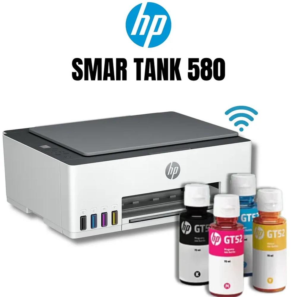 IMPRESORA MULTIFUNCIONAL HP SMART TANK 580 IMPRESORA MULTIFUNCIONAL HP SMART TANK 580