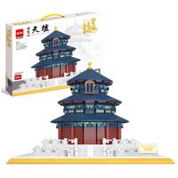 Bloques Arquitectura - El Templo de Beijing China 2388 pcs
