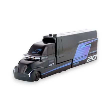 DISNEY PIXAR CARS JACKSON STORM HAULER 1/55 DISNEY PIXAR CARS JACKSON STORM HAULER 1/55