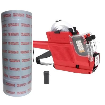 Fechador de Producción Vencimiento Más Etiquetas Stickers con 5mil Etiquetas Fechador de Producción Vencimiento Más Etiquetas Stickers con 5mil Etiquetas