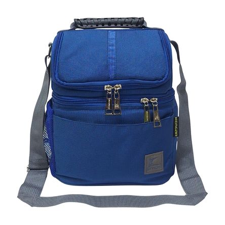 Lonchera Térmica Modelo Basa N1 Kengar - Acero Claro