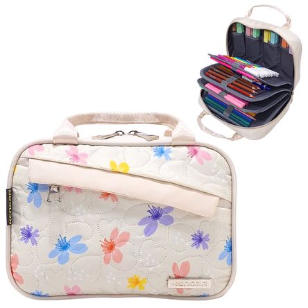 Cartuchera Organizadora XL Kengar - Crema