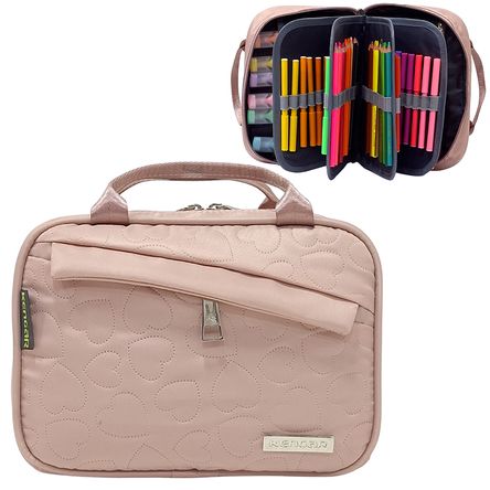 Cartuchera Organizadora XL Kengar - Melón Pastel Cartuchera Organizadora XL Kengar - Melón Pastel