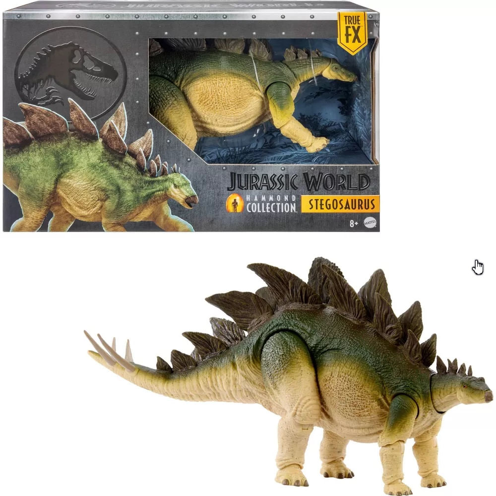 JURASSIC WORLD: LOST WORLD HAMMOND COLLECTION STEGOSAURUS JURASSIC WORLD: LOST WORLD HAMMOND COLLECTION STEGOSAURUS