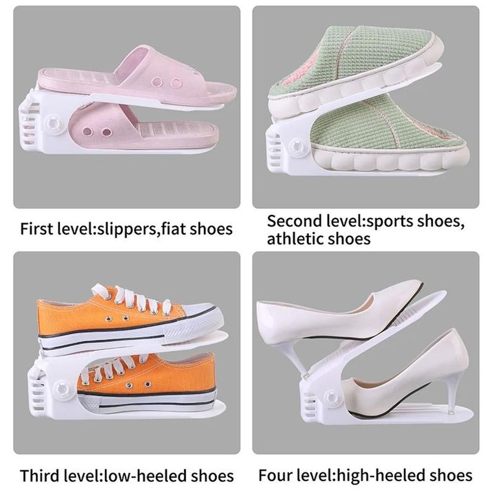 Pack de 3 Organizadores de Zapatos - Color Blanco