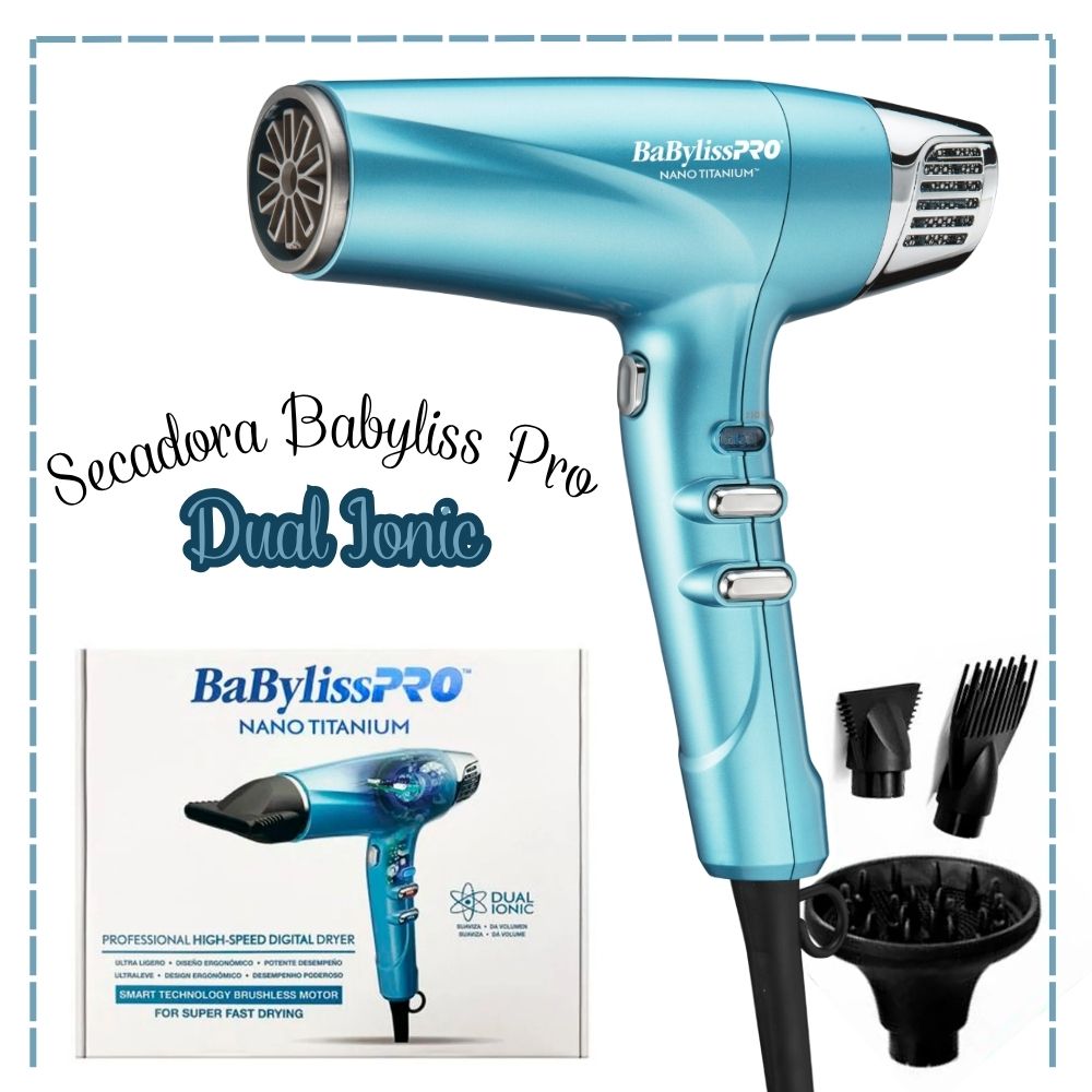 Secadora de Cabello BabylissPro Dual Ionic