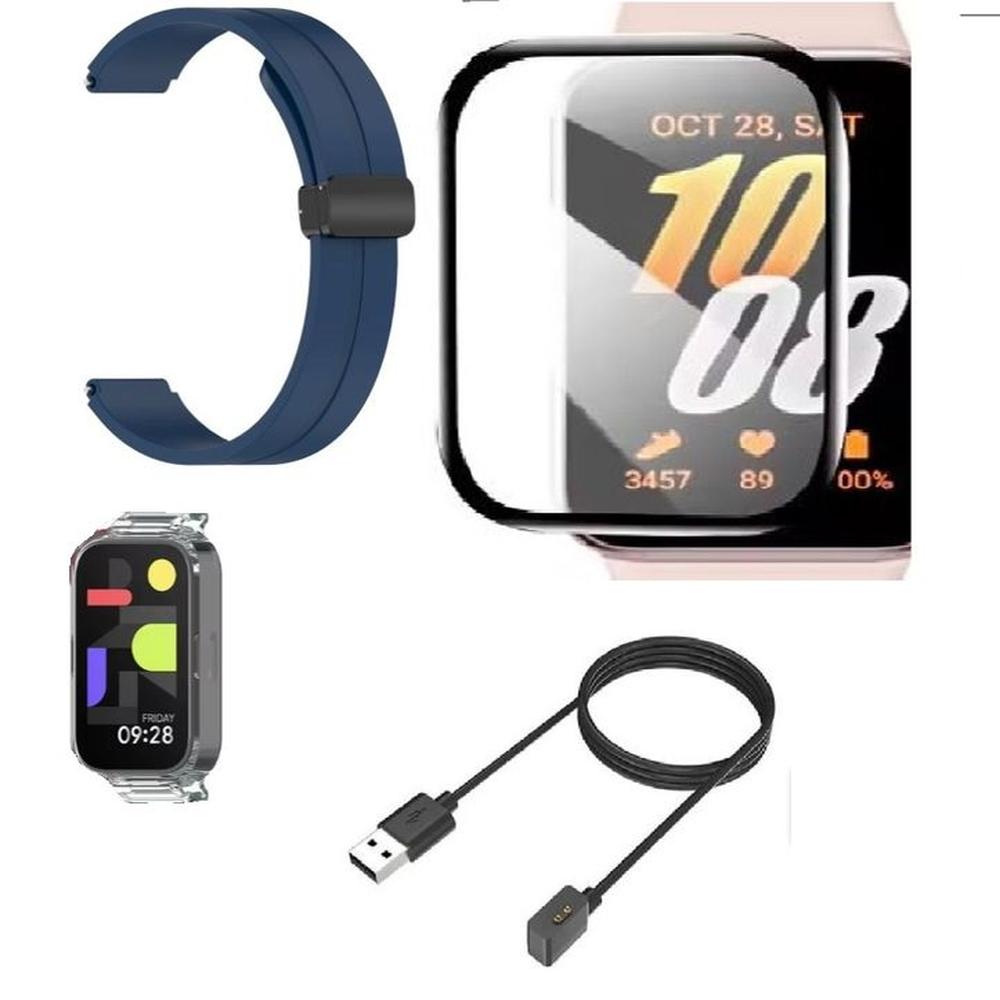 Correa Silicona Magnética Mi Smart compatible Xiaomi Band 3 y 9 Active