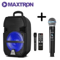Parlante Bluetooth Maxtron Libidum MX321VB con 2 Micrófono Inalámbrico