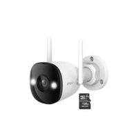 Camara de seguridad Wifi IMOU Bullet 3 2K 3MP + Micro SD 128GB Exterior Wifi Vision Nocturna Color