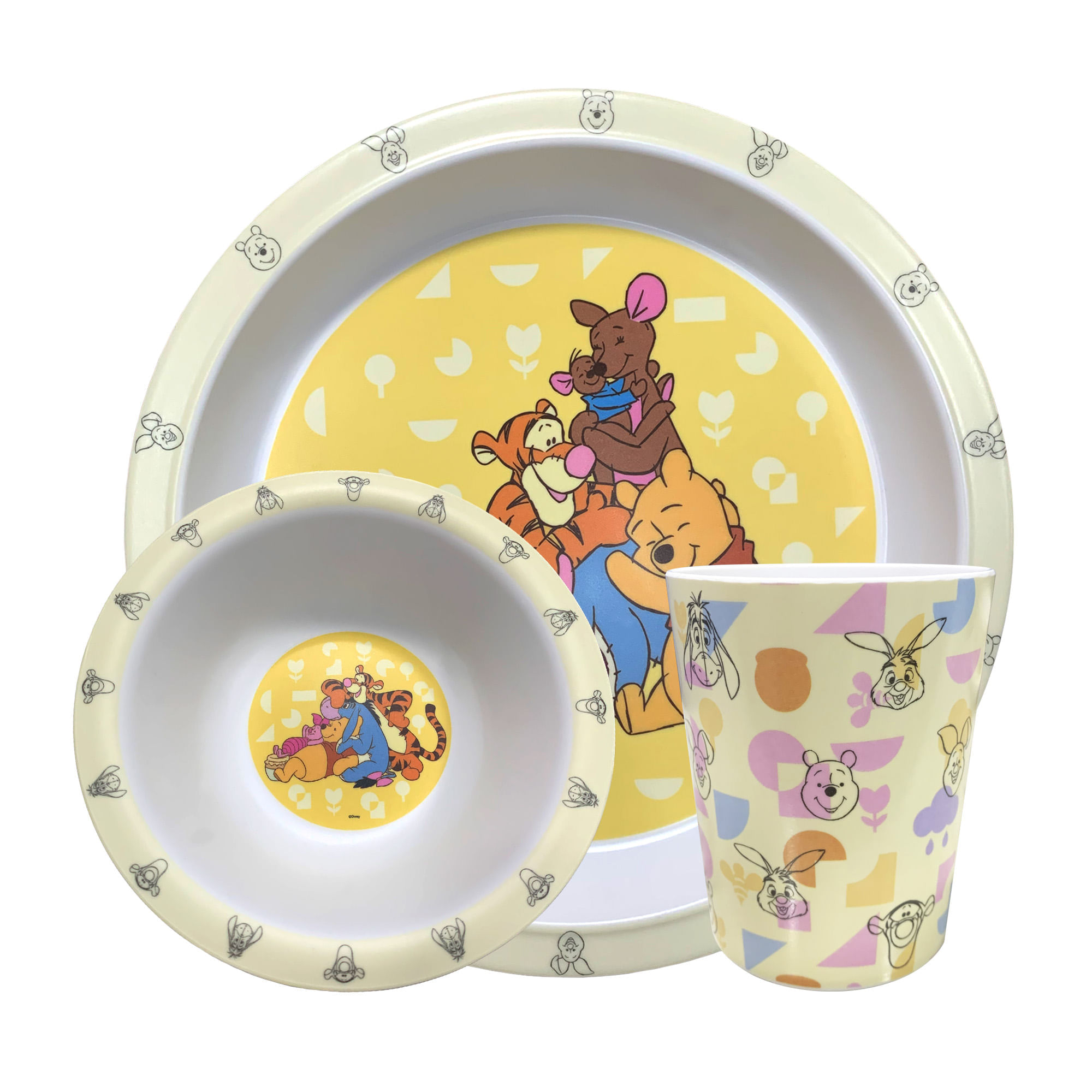 Set DISNEY Winnie the pooh Melamine