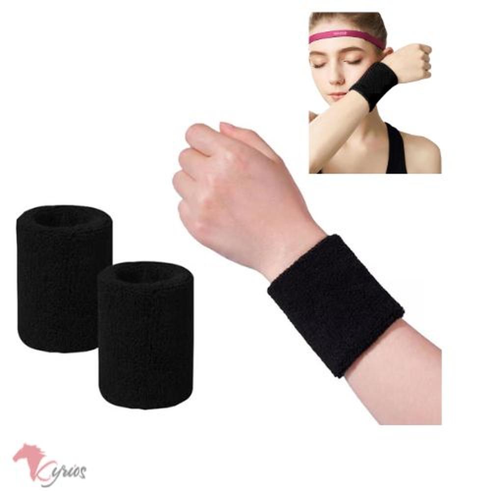 Muñequera Deportiva de Sudor Felpa