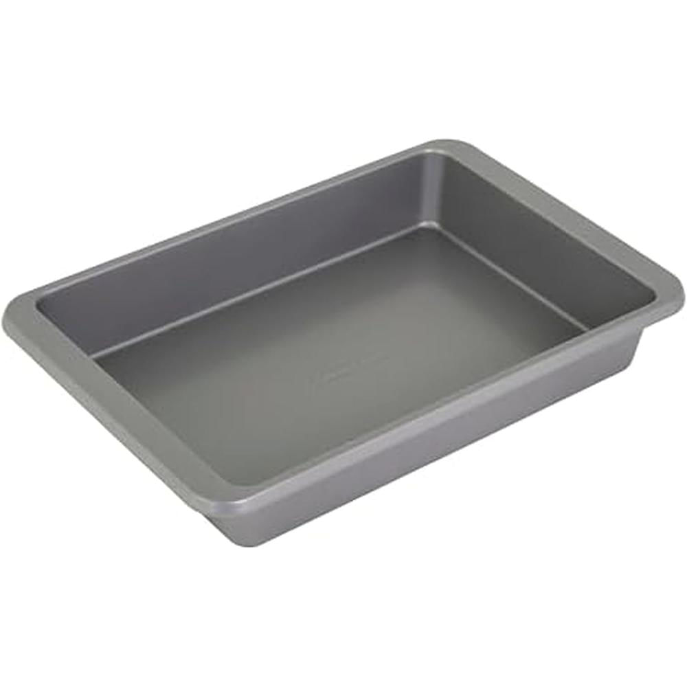 KitchenAid molde para tartas 23×33 cm, acero aluminizado | Plateado