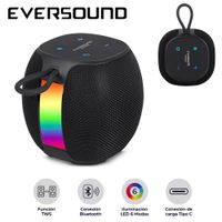 Parlante Strudel EV 500 BT USB TWS Luces RGB 3.7V/2400MAH