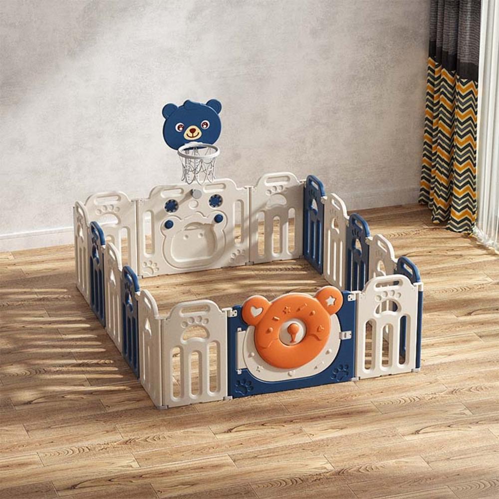 CORRALITO INFANTIL PLEGABLE EXTRAGRANDE 160 x 200 CM