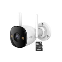 Cámara seguridad WiFi IMOU Bullet 3 5MP 3K + Micro SD 128GB IP67 exterior visión nocturna color