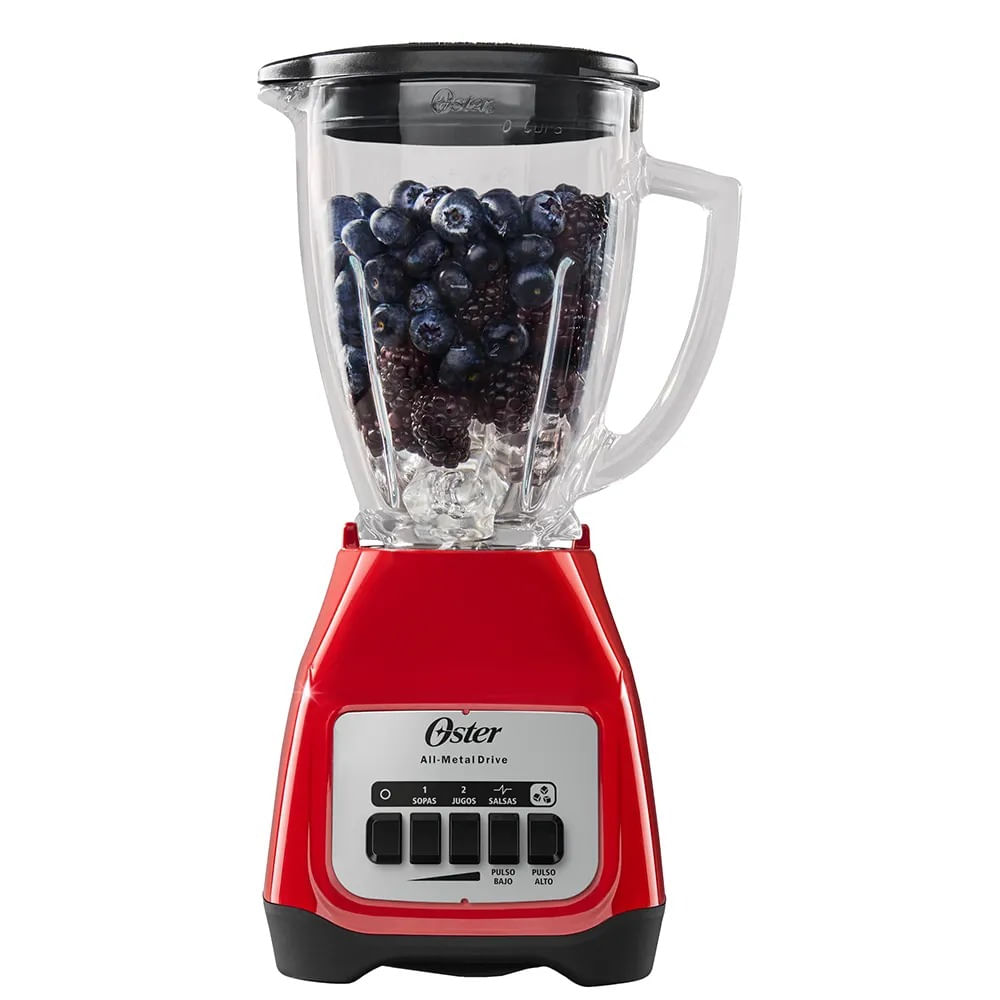 Licuadora OSTER 1.5L BLSTKAG-RPB-053 Rojo