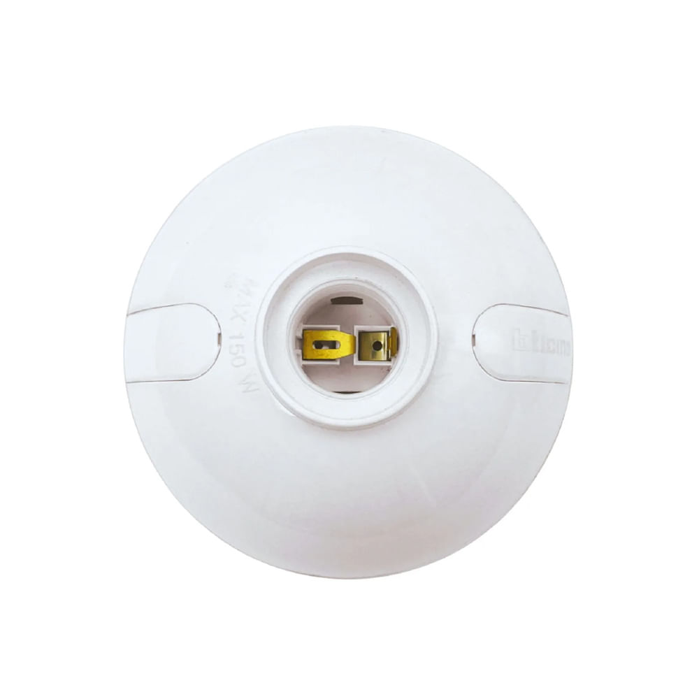 Portalámpara Wall Socket E27 Oval Blanco Bticino