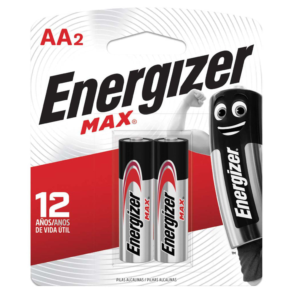 Pilas AA Max ENERGIZER Pack x2