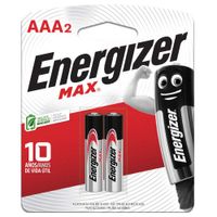 Pilas AAA Max ENERGIZER Pack x2