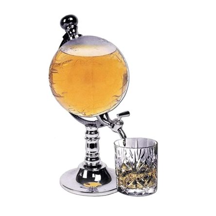 Dispensador 4L de Alcohol Cerveza Agua Bebidas Vino para Fiestas Eventos Hogar