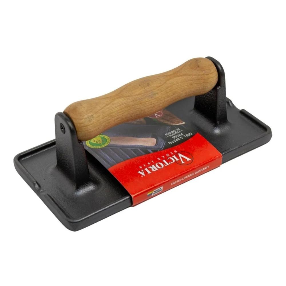 Pisador De Carne Parrillero Victoria Hierro Fundido Curado