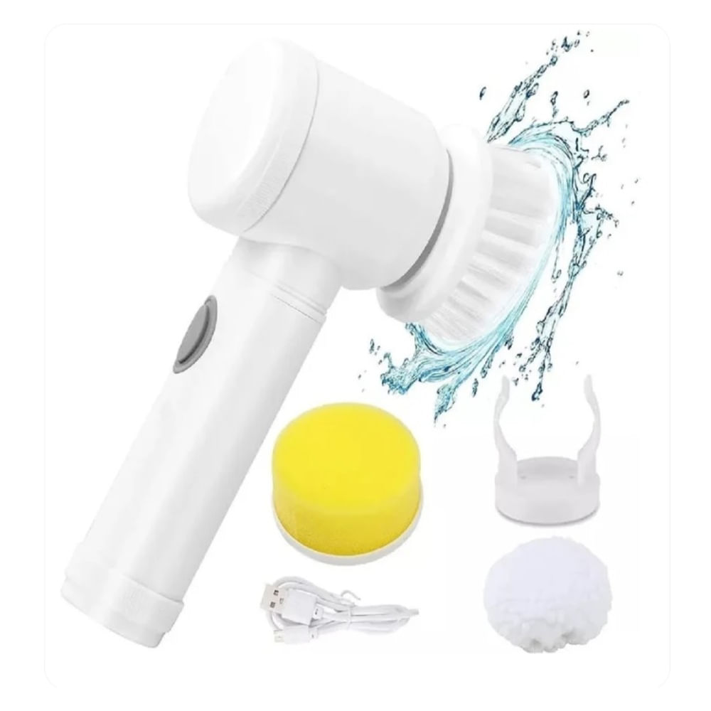 Cepillo de Limpieza Recargable, Depurador de Ducha para Baño, Bañera