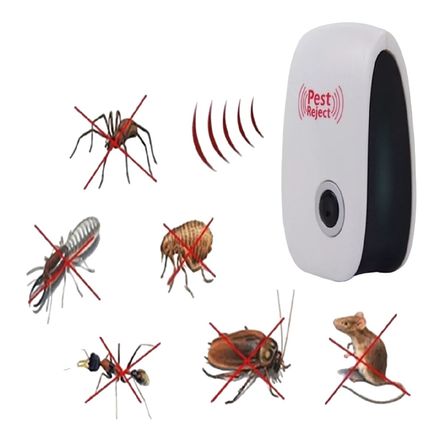 Repelente Ultrasónico para Mosquitos Insectos x 2 und