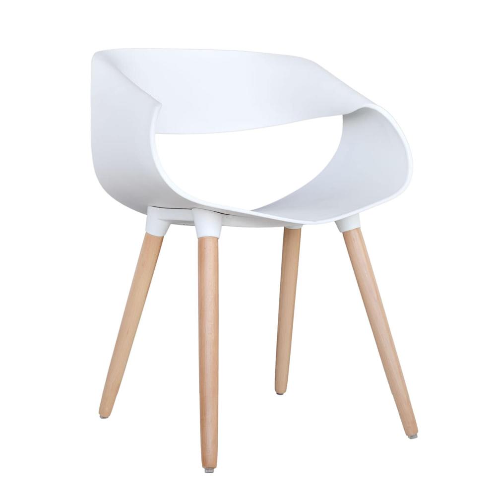 Silla De Comedor Diseño Luna Blanco Ofideas