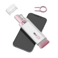 Kit de Limpieza Multifuncional 7 En 1 Cepillo de Limpieza para Teclado y Celulares Rosado