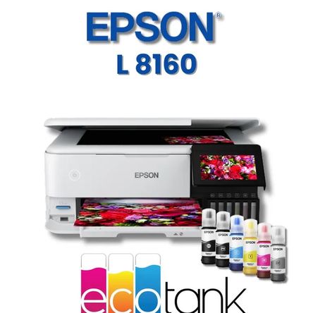 IMPRESORA MULTIFUNCIONAL FOTOGRÁFICA EPSON ECOTANK L8160 IMPRESORA MULTIFUNCIONAL FOTOGRÁFICA EPSON ECOTANK L8160