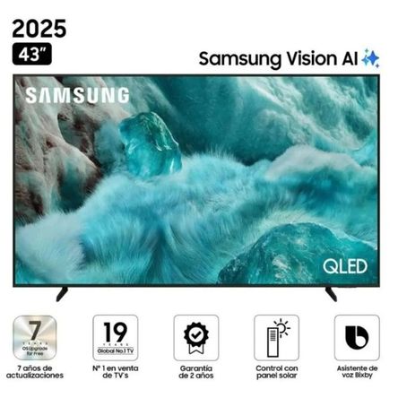TELEVISOR SAMSUNG 43'' QLED QN43Q7FAAG  UHD 4K VISION AI 2025