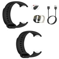 Cargador y 2 correas para Mi Band 8 y 9