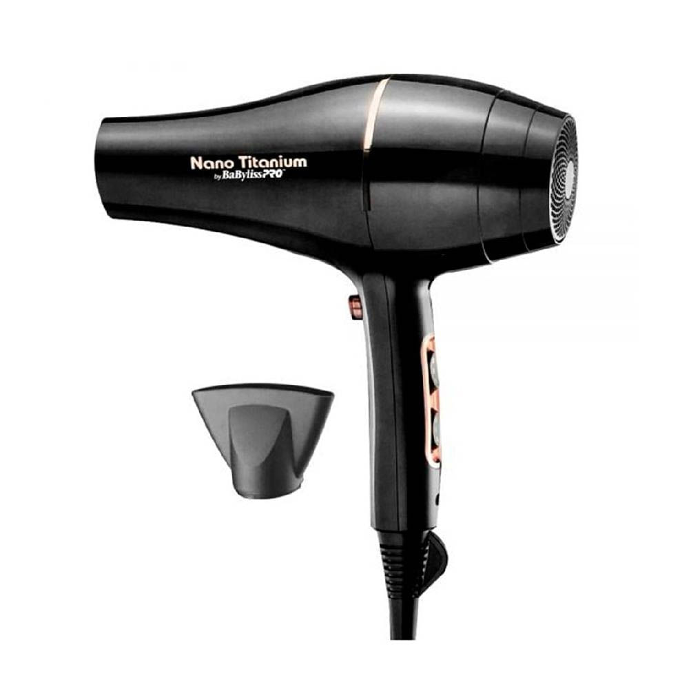 Secadora BabylissPro Rose Gold Black de 2000 W