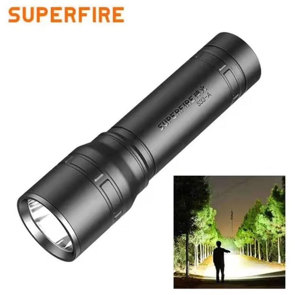 Linterna LED mini recargable potente