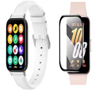 Correa compatible de cuero Smart Band 9 Pro 8 Pro para