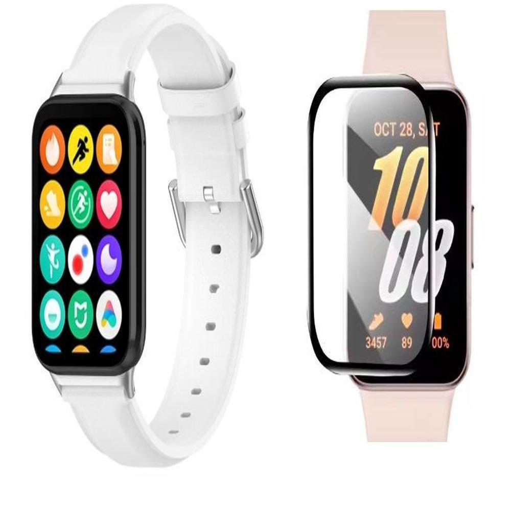 Correa compatible de cuero Smart Band 9 Pro 8 Pro para Xiaomi