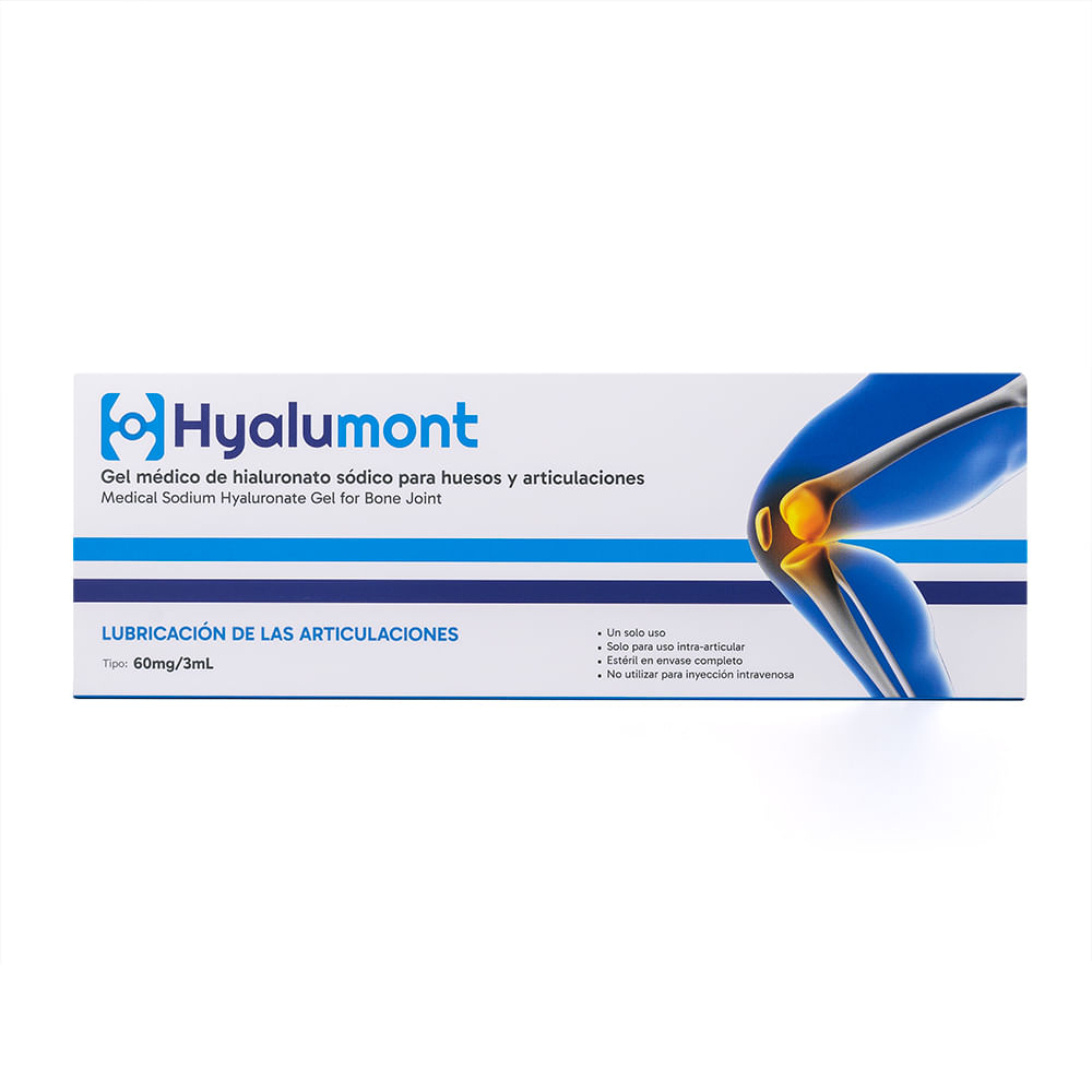 Ácido Hialurónico Para Articulaciones Hyalumont De 3ml