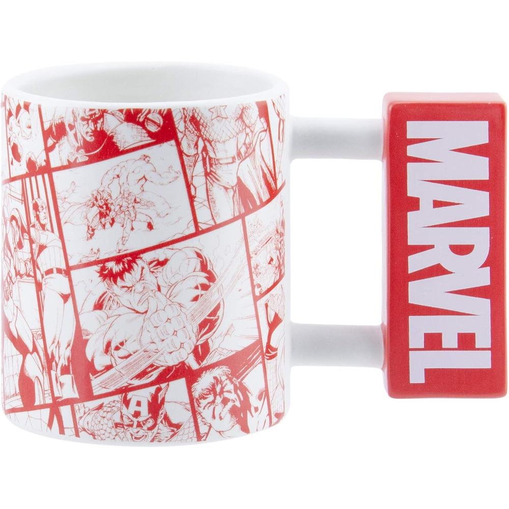 Paladone Marvel, taza hierro logotipo multicolor oficial